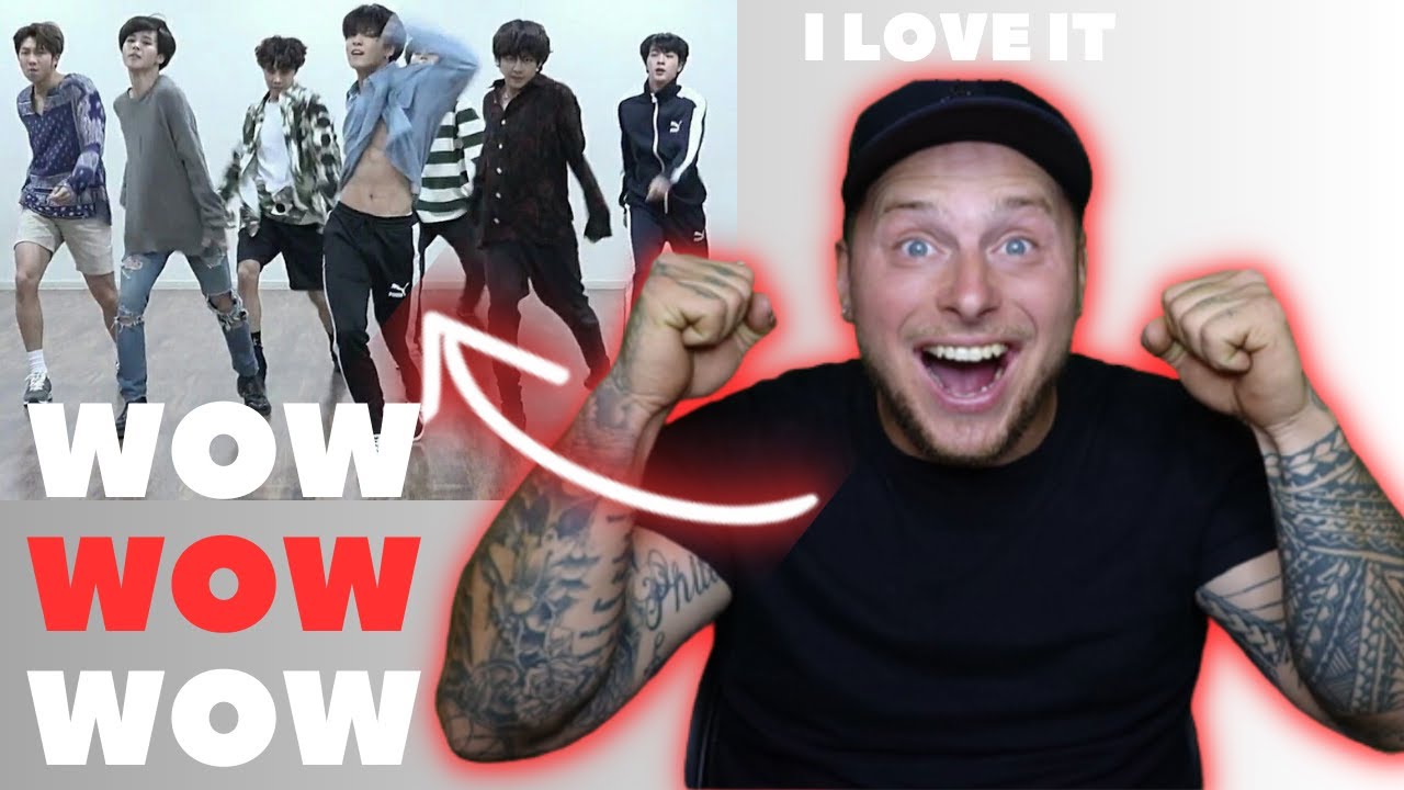BTS FAKE LOVE DANCE PRACTICE REACTION