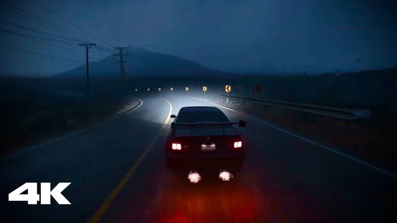 dreamscape 🌧️ |FORZA| 1hr rainy night ride [4k]