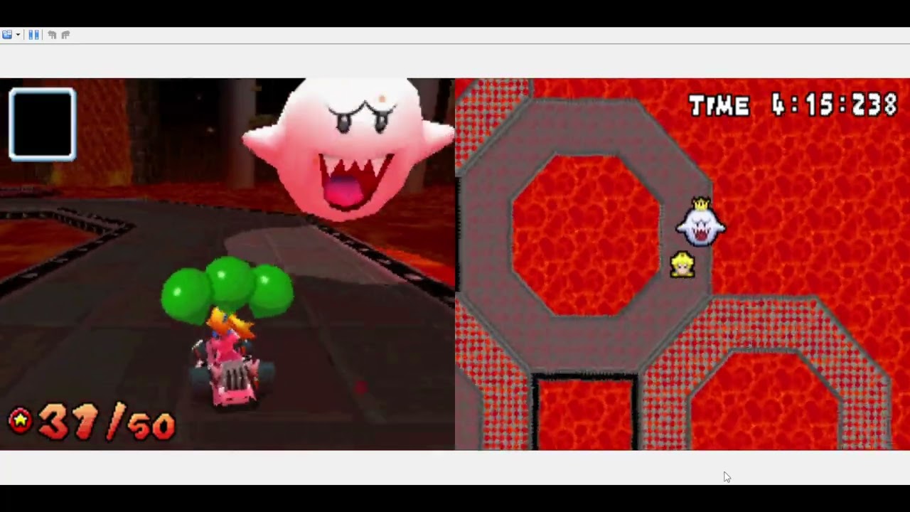Mario Kart DS Missions - Level 4 - King Boo