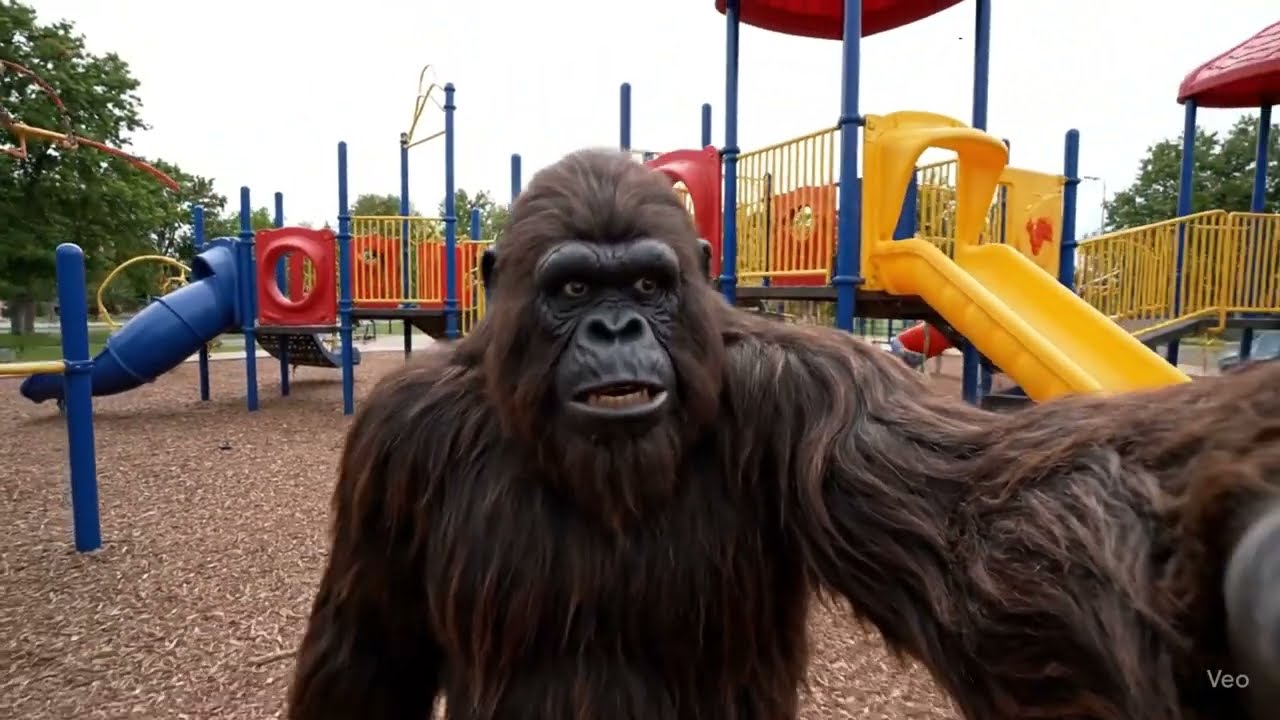 Bigfoot Lost in Amazon Jungle?! 🐅😱 | Hilarious Survival Vlog Shot with VEO 3 (Real Footage)