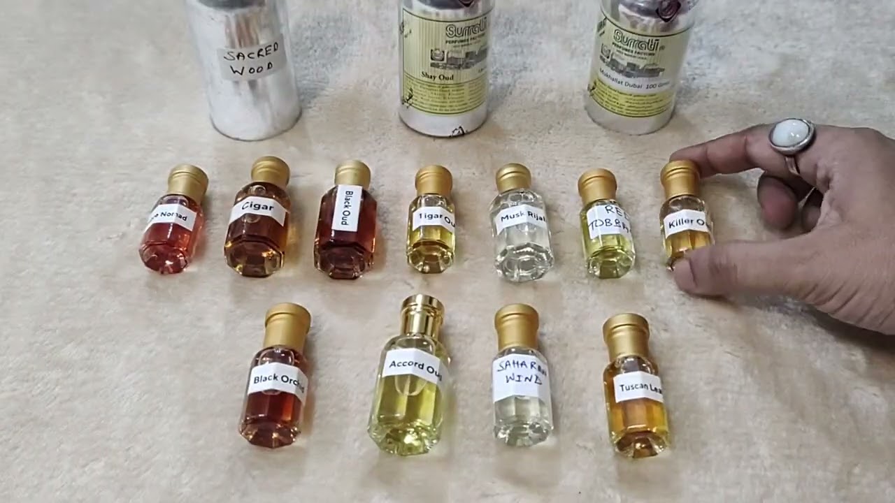 Top 15 Popular & Long Lasting Perfume Oils