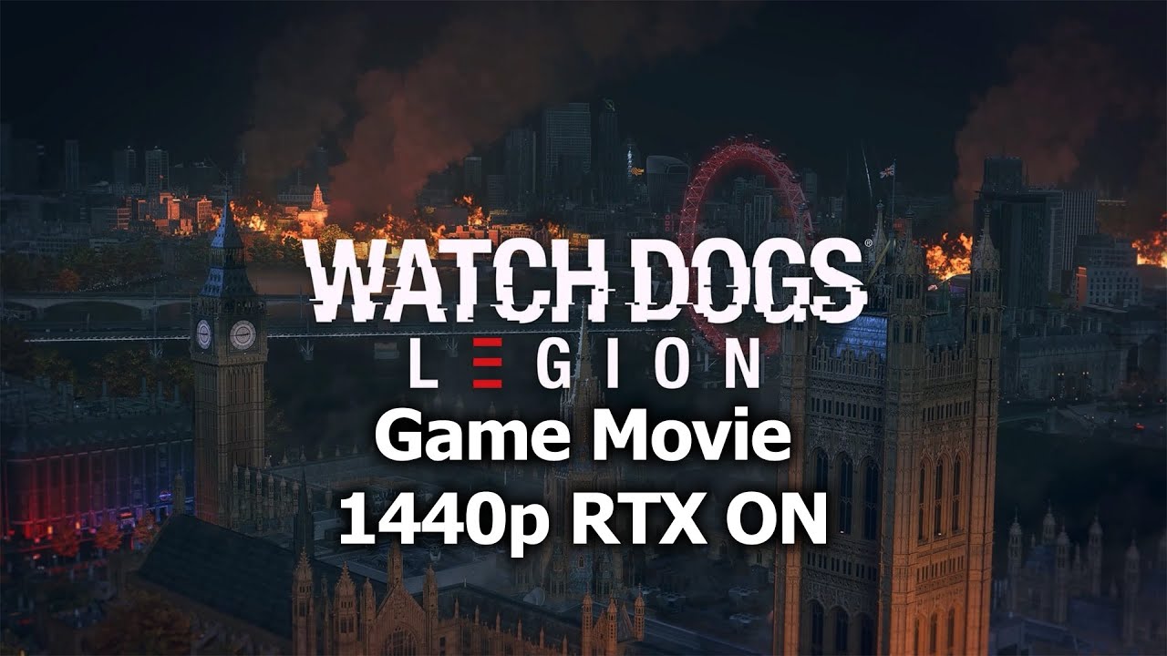 Watch Dogs Legion - Game Movie (All Cutscenes) 1440p Ray Tracing Enabled