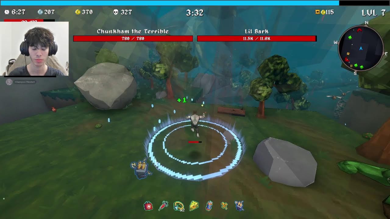 litle bit of Megabonk gaming