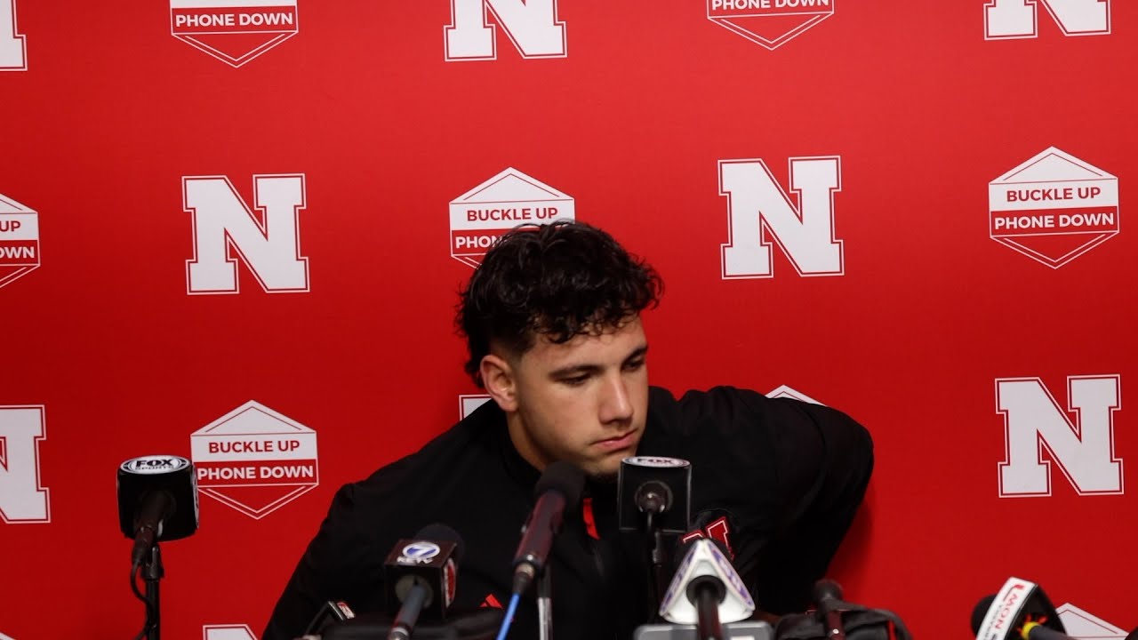 Nebraska's Dylan Raiola full press conference after loss to USC