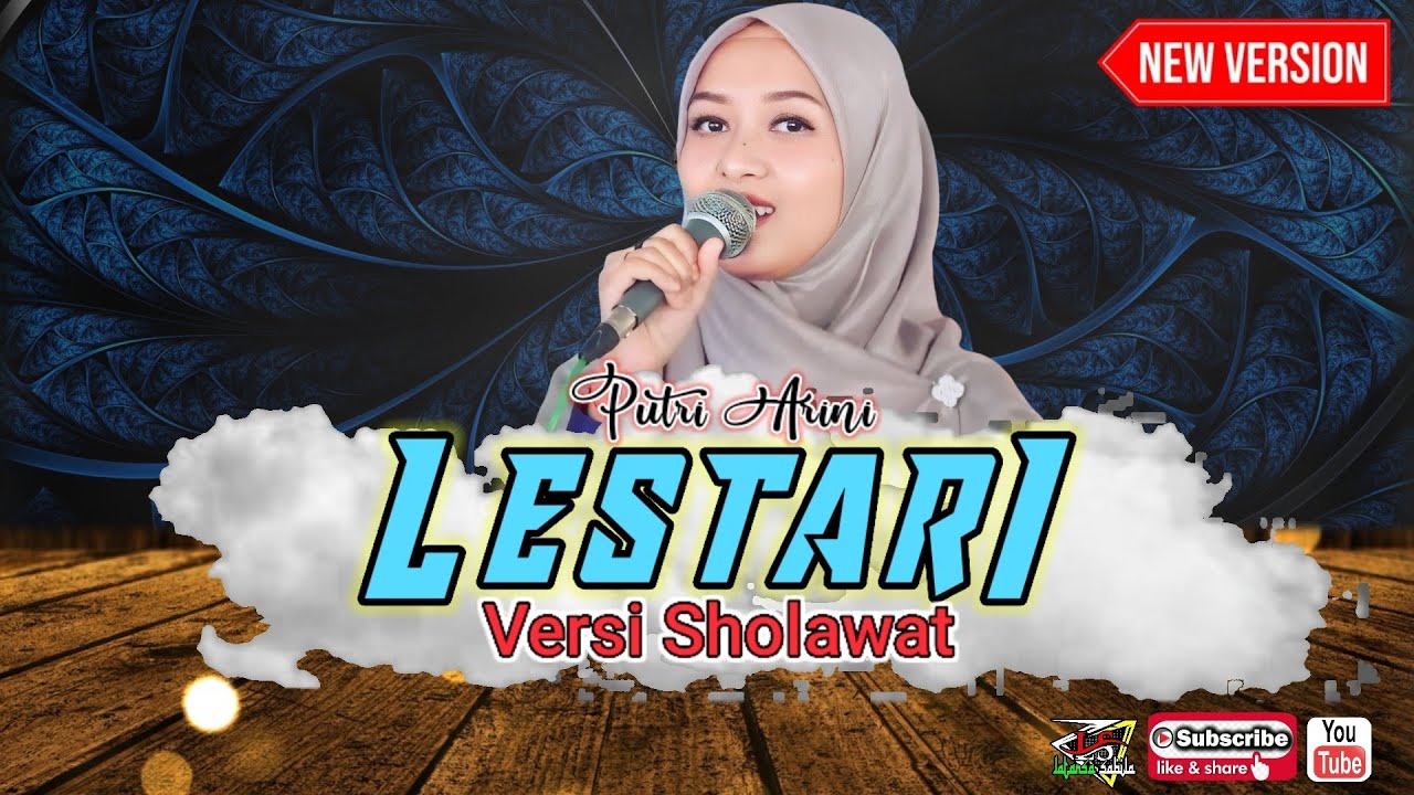 LESTARI (Versi Sholawat) Cover Putri Arini - LATANSA SABILA Gambus Modern