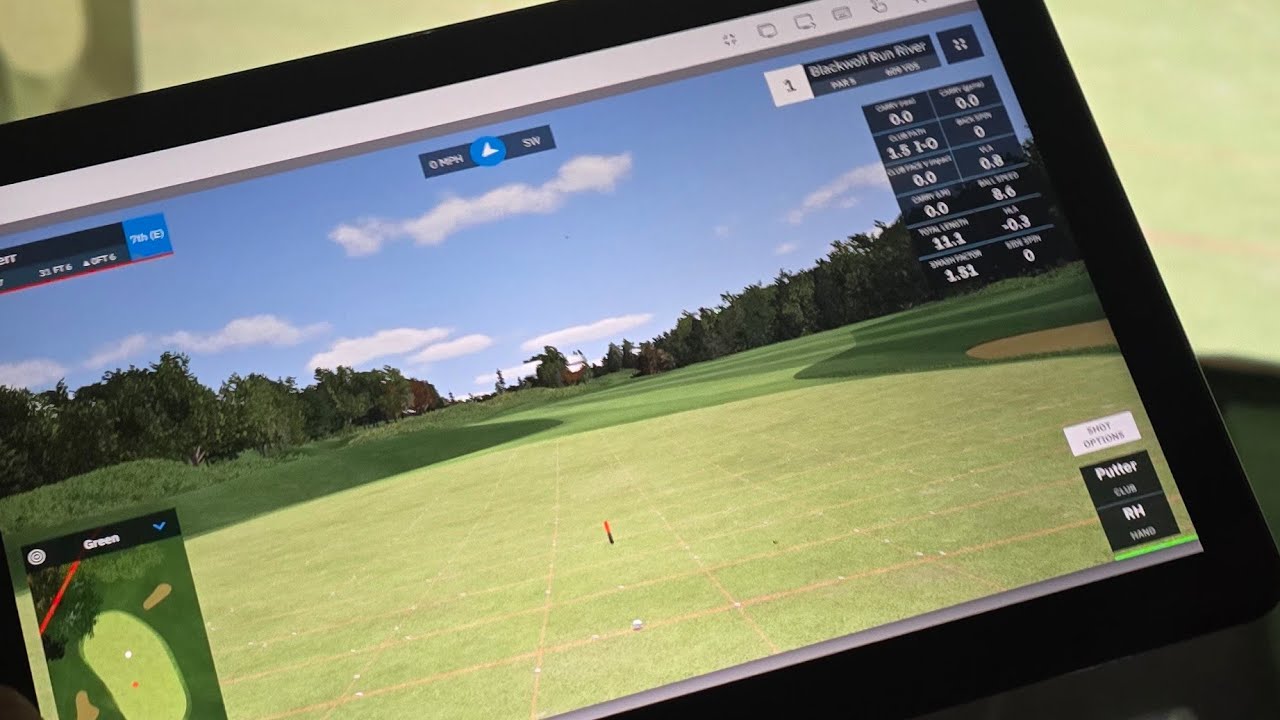 $100 Touch Control GSPRO - Golf Simulator