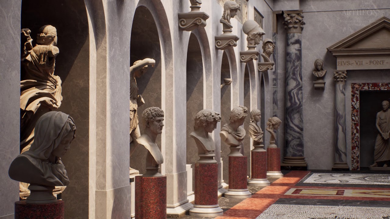 Inside the Artheon VR Museum - New Wing - Vatican Museums