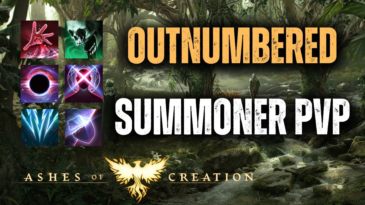 Always Outnumbered… Still Unkillable | Summoner PvP Montage - Ashes of Creation