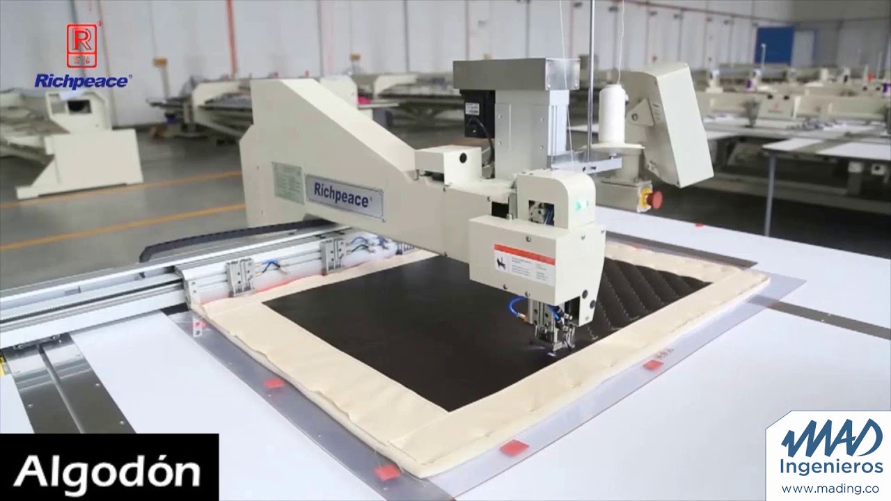 Máquinas de costura automática Richpeace - soluciones para múltiples procesos y materiales