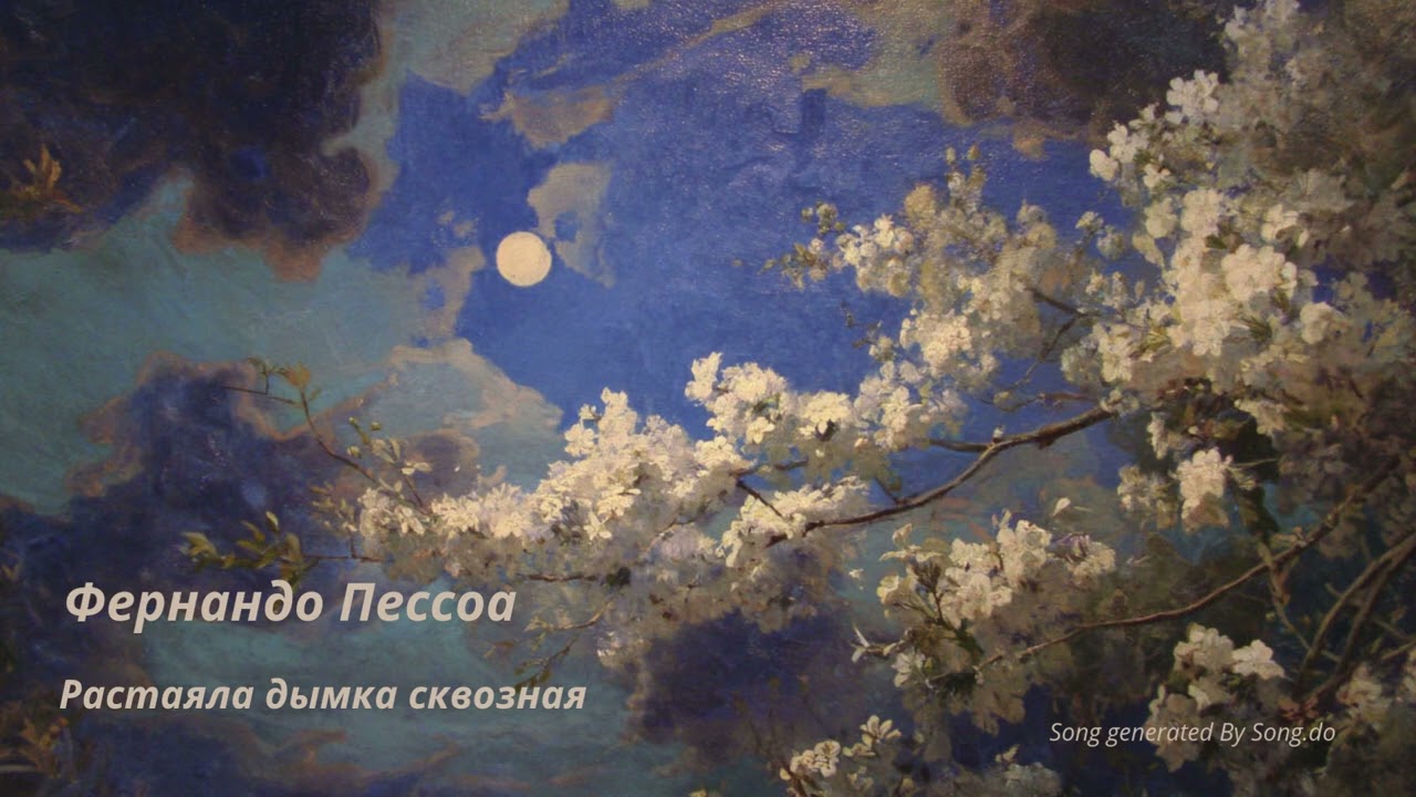 Фернандо Пессоа. Растаяла дымка сквозная