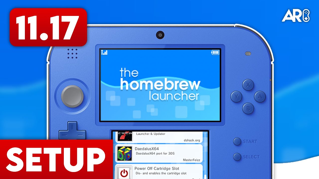 Как собрать дома оригинальную Nintendo 3DS и 2DS (11.17)