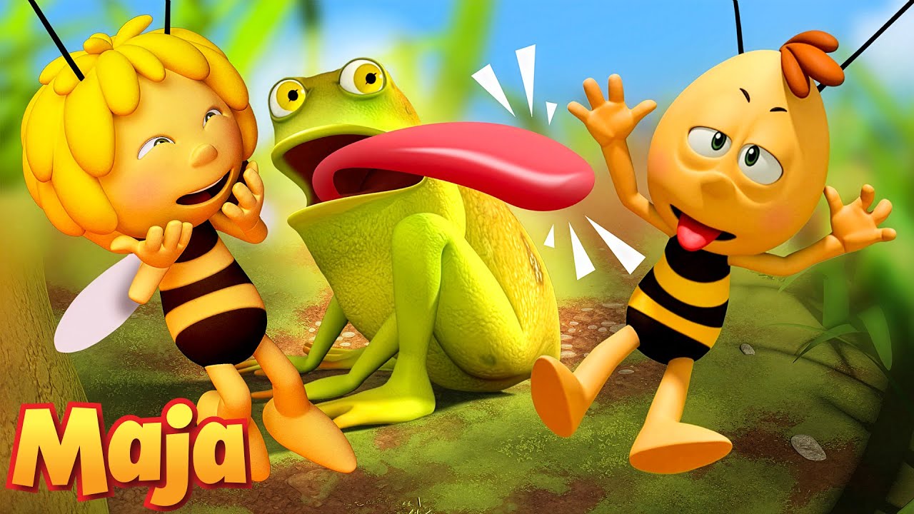 Froschige Rache! Maya und Willy lernen eine Lektion 🐸 🐝  Biene Maja | Zeichentrick für Kinder