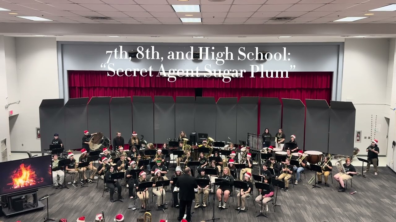 Wayne County Bands Christmas Concert 12-11-25