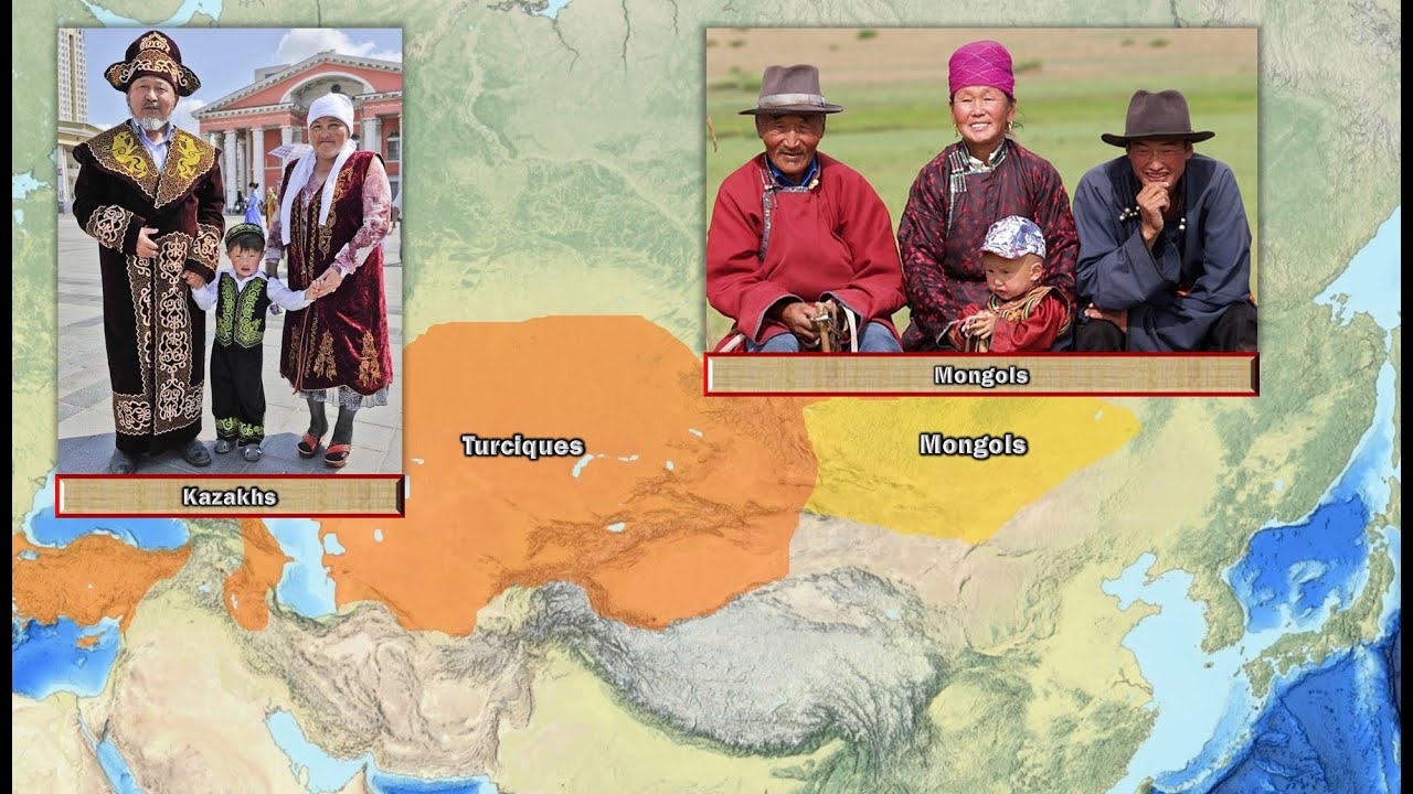 Histoire génétique et linguistique des Turcs et des Mongols