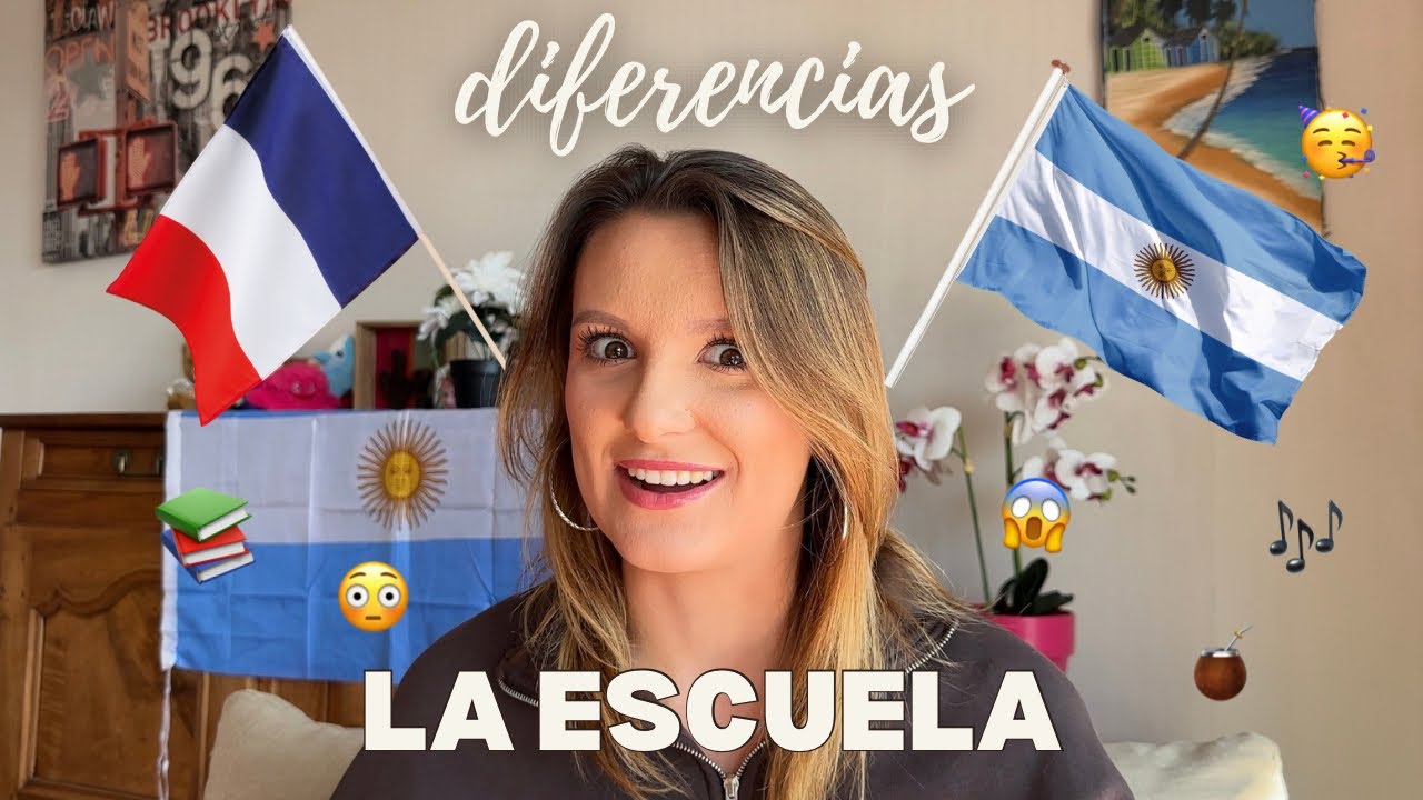 DIFERENCIAS entre la ESCUELA ARGENTINA y FRANCESA 😳
