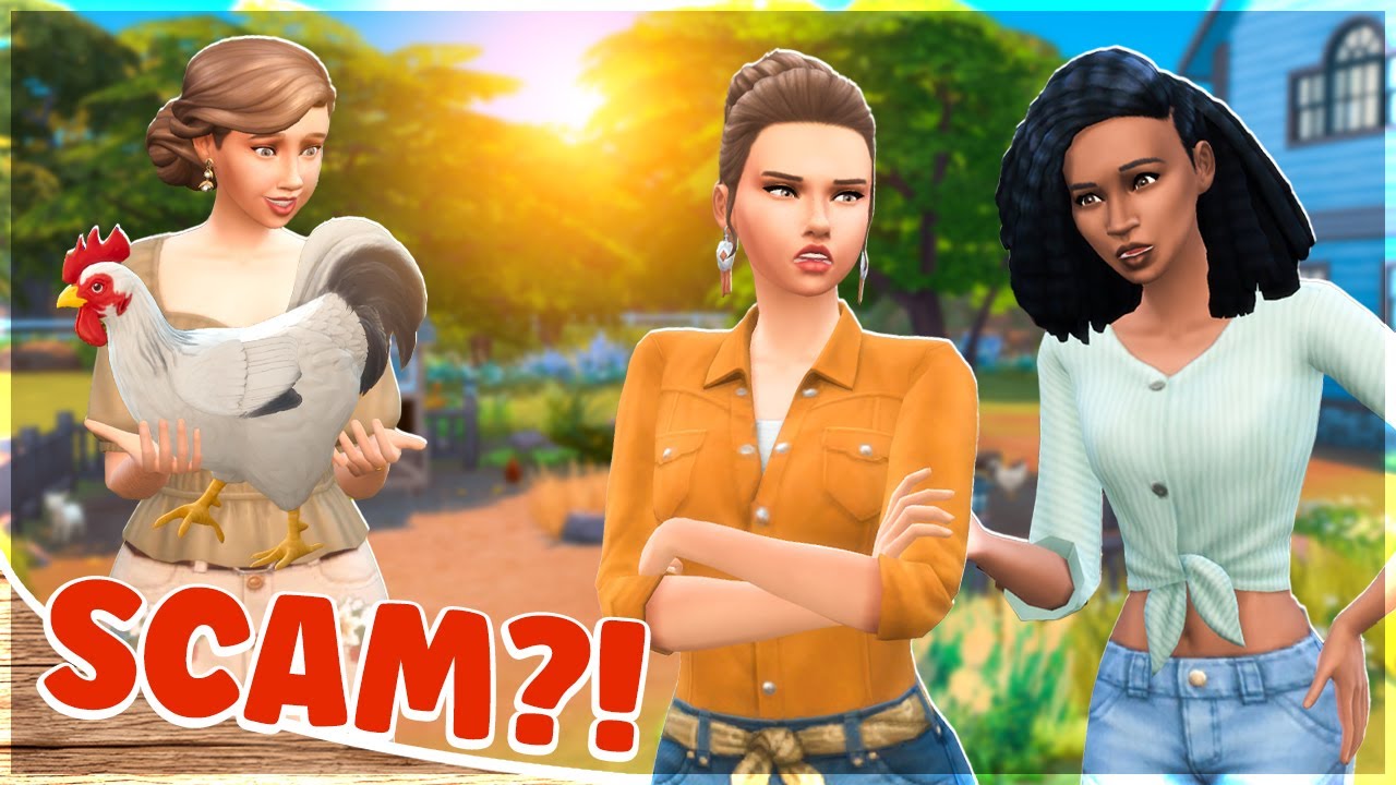BLIVER SCAMMET TIL MIN EGEN DYRSKUE! | Ranch O'Neil #5 | Sims 4: Livet på Ranchen