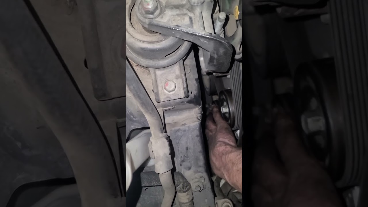 2009 Santa Fe alternator replacement completion.