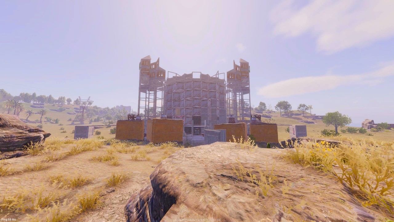Я нашёл разлагающуюся базу зергов... | Rust Console Edition
