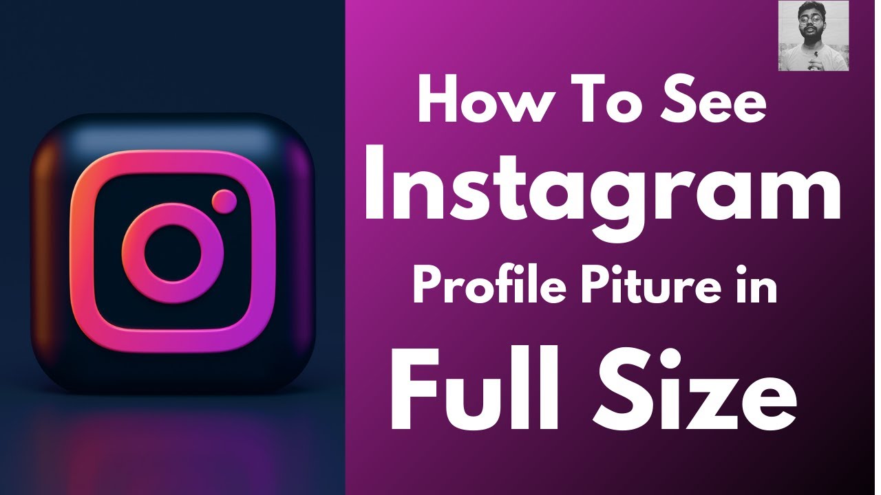 How to see Instagram profile picture in full size | Instagram profile picture Download