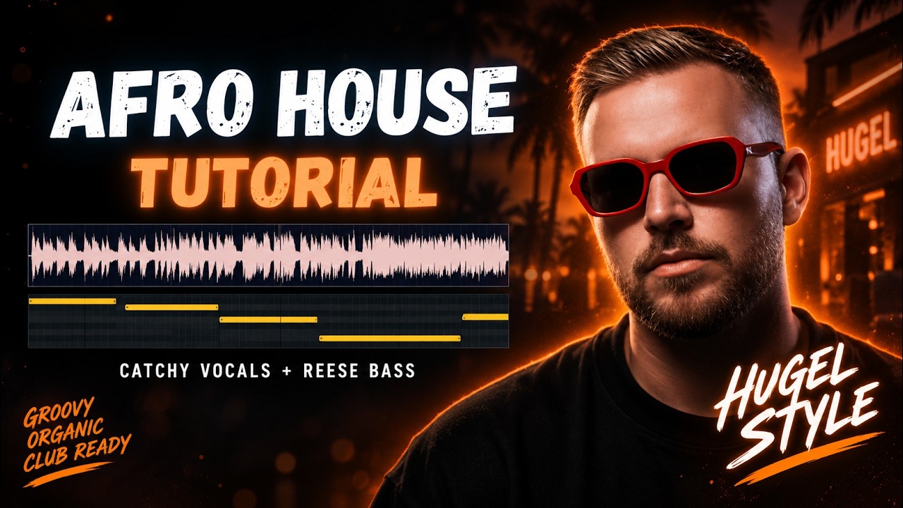 Make Afro House Like HUGEL | Complete Production Tutorial