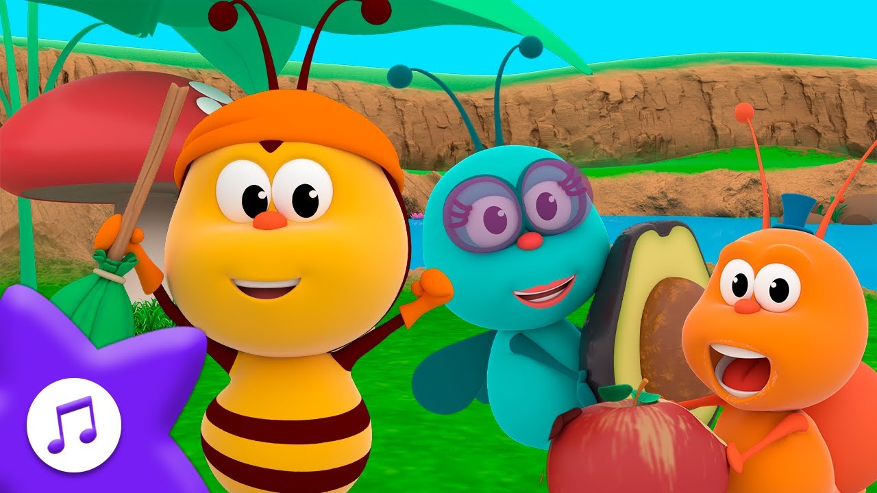 Ayudamos todos a Limpiar 🌈 CANCIÓN INFANTIL | Bichikids en español