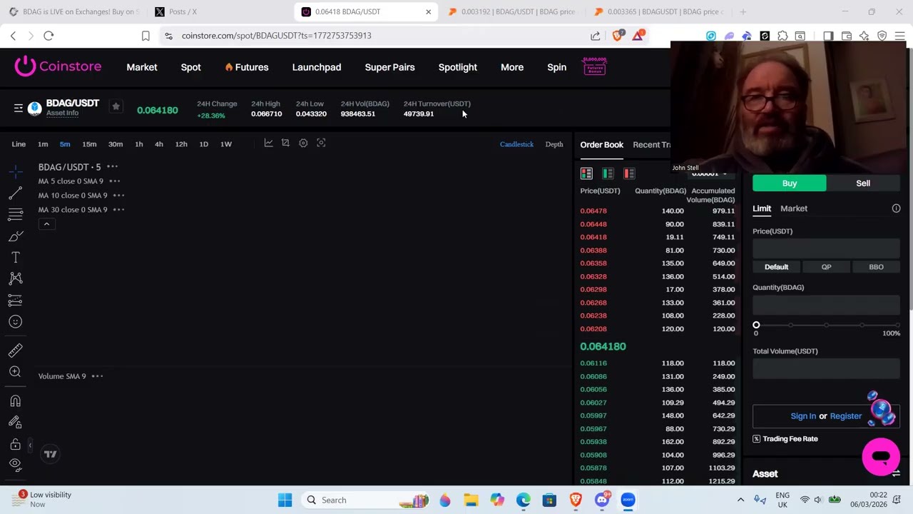 Blockdag trading on Coinstore and Pionex now
