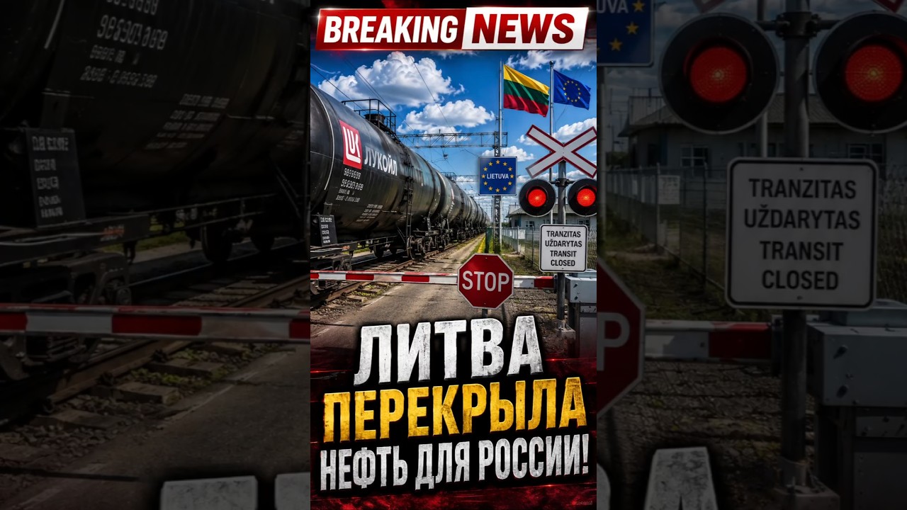 LITHUANIA HAS CUT OFF OIL TO RUSSIA!