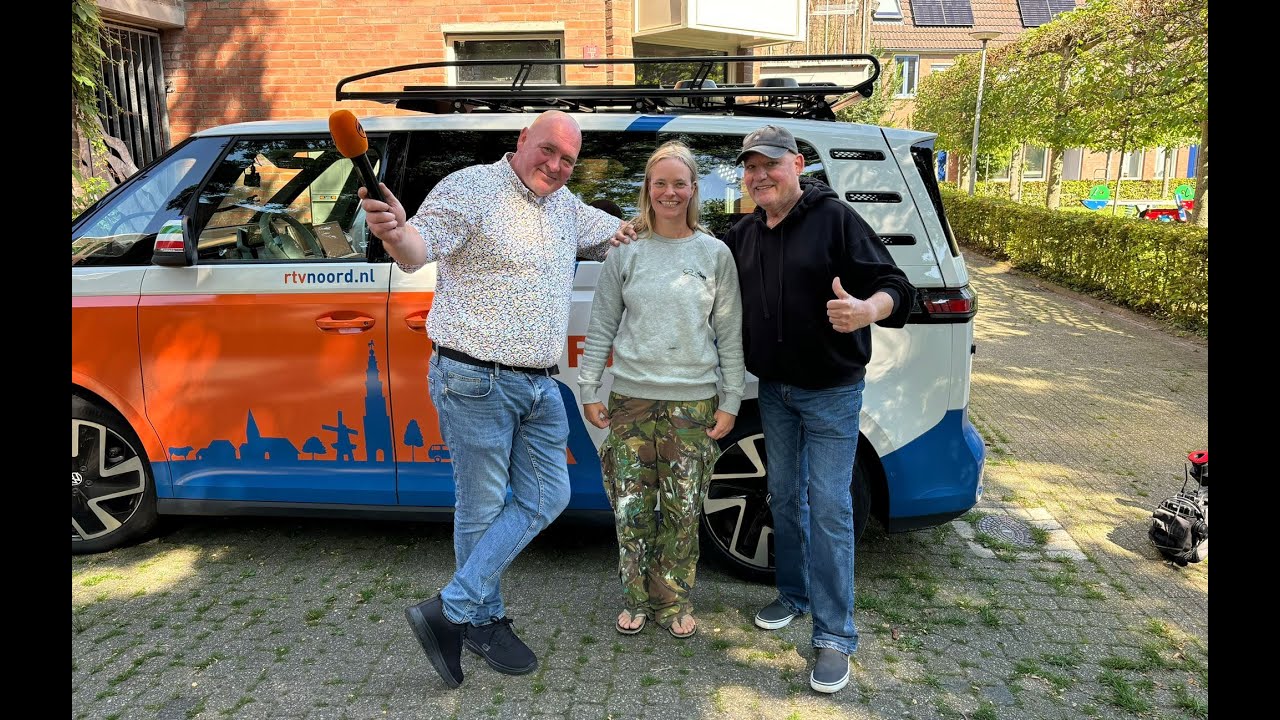 Expeditie Grunnen RTV Noord - Muurschildering / Mural Poortersplein deel 2