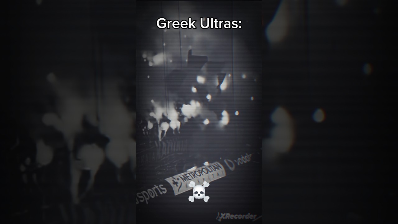 Greek Ultras are terrible! 🇬🇷✨🔥😎🎉💯 #football #greekfootball #AEK #olympiacos #panathinaikos