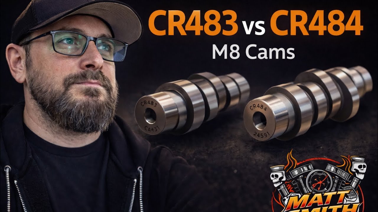 Alpha Performance CR483 vs CR484 M8 Cams Which One Is Right For Your Harley