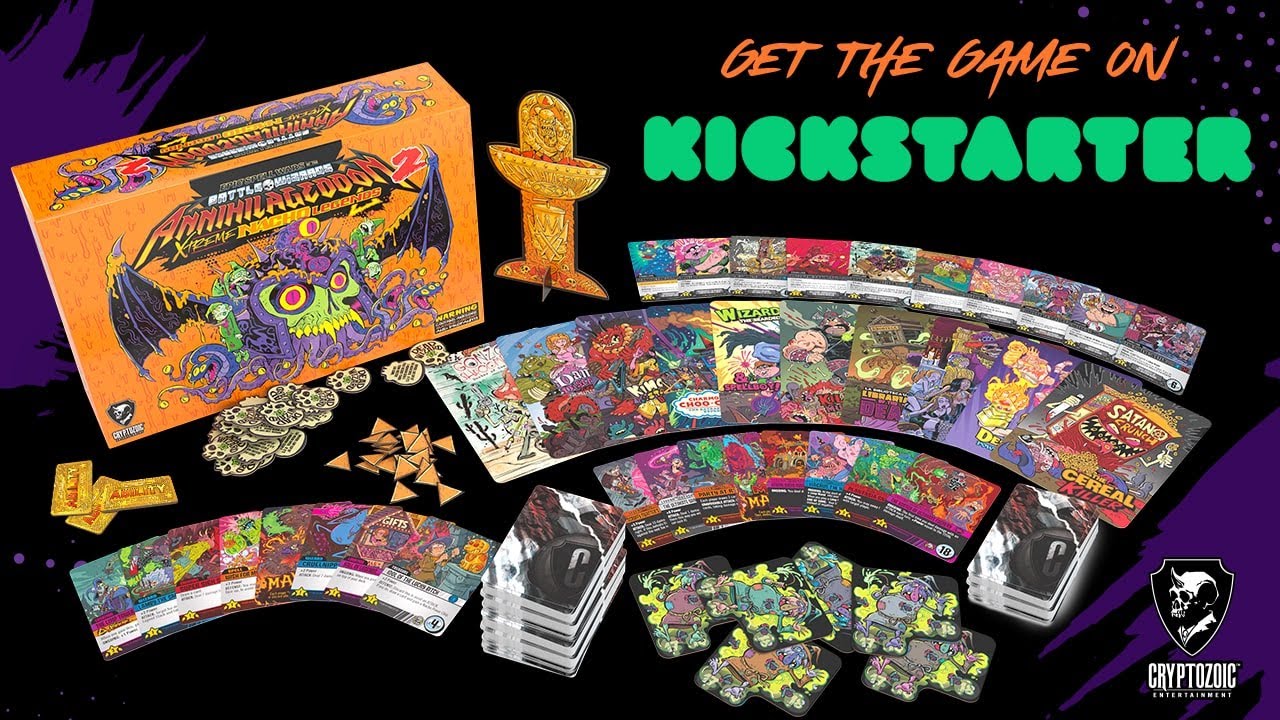 Epic Spell Wars&trade; of the Battle Wizards: ANNIHILAGEDDON 2 &mdash; XTREME NACHO LEGENDS live on Kickstarter!