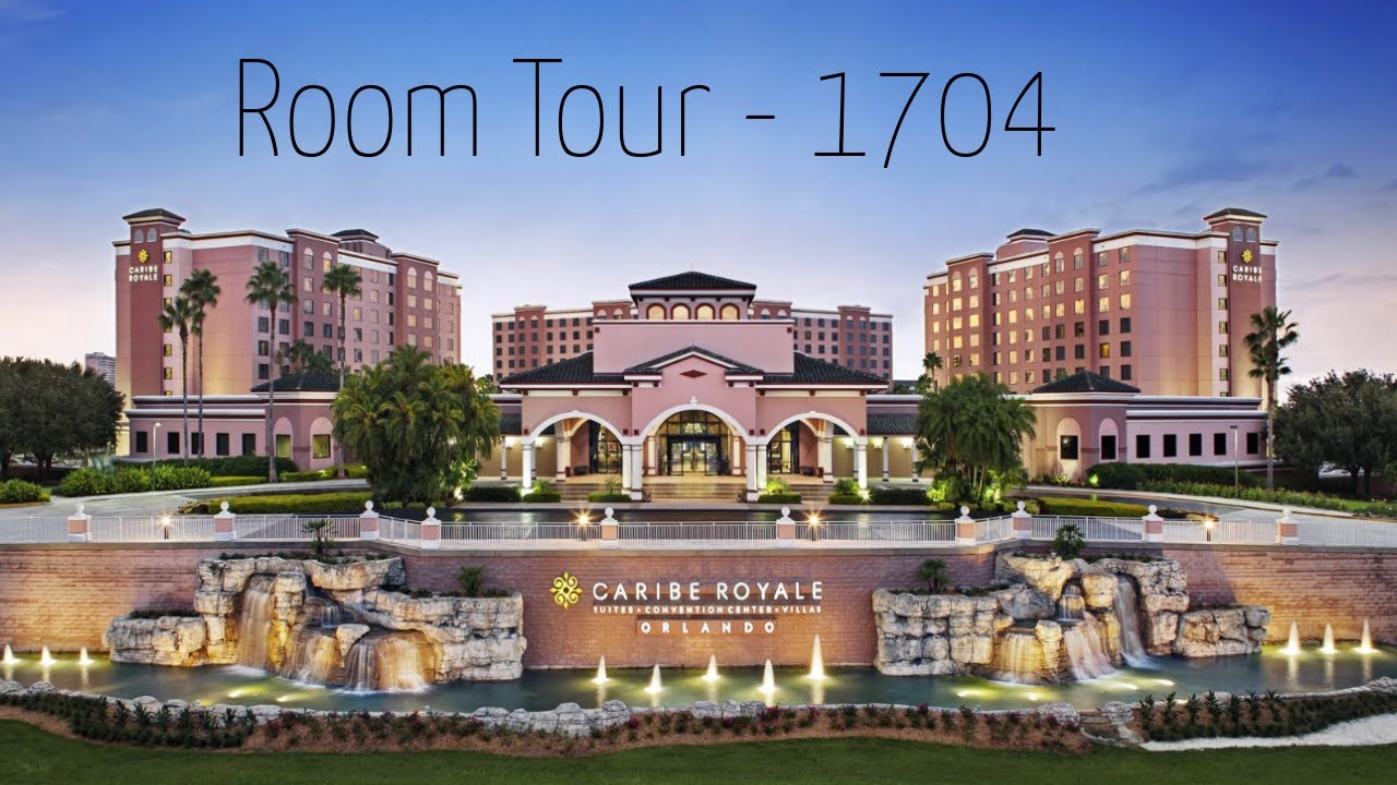 Caribe Royale Orlando Room Tour | Room 1704 | Near Disney Parks