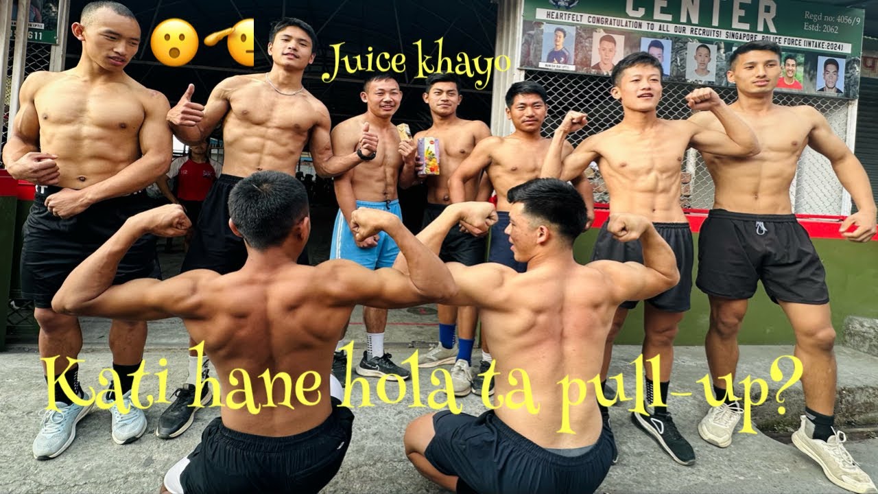 Pull-up Challenge Yesto Vayo Khayo Juice Sindhulile🇬🇧🇸🇬