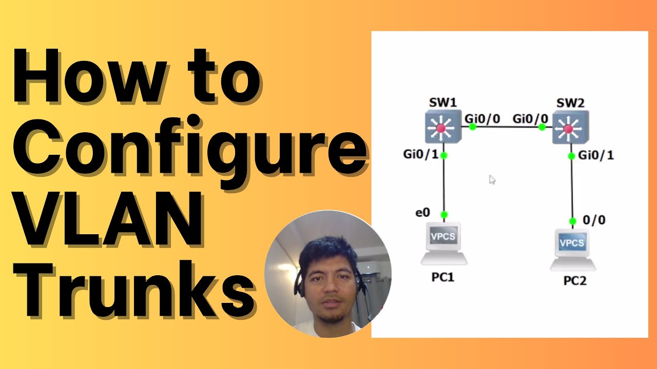 How to Configure VLAN Trunks on CISCO Switch