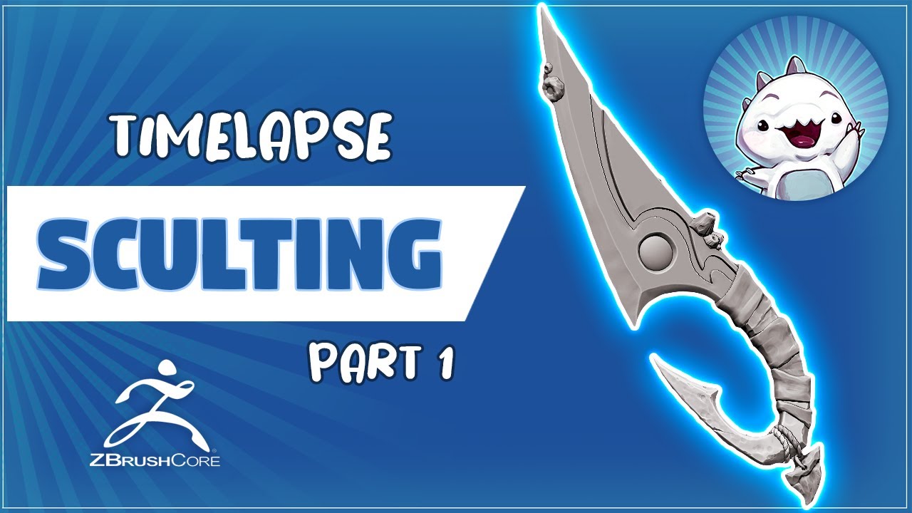 🔹 HOW to model a STYLIZED Dagger 🗡️ | PART 1 | ZBRUSHCORE 🔹