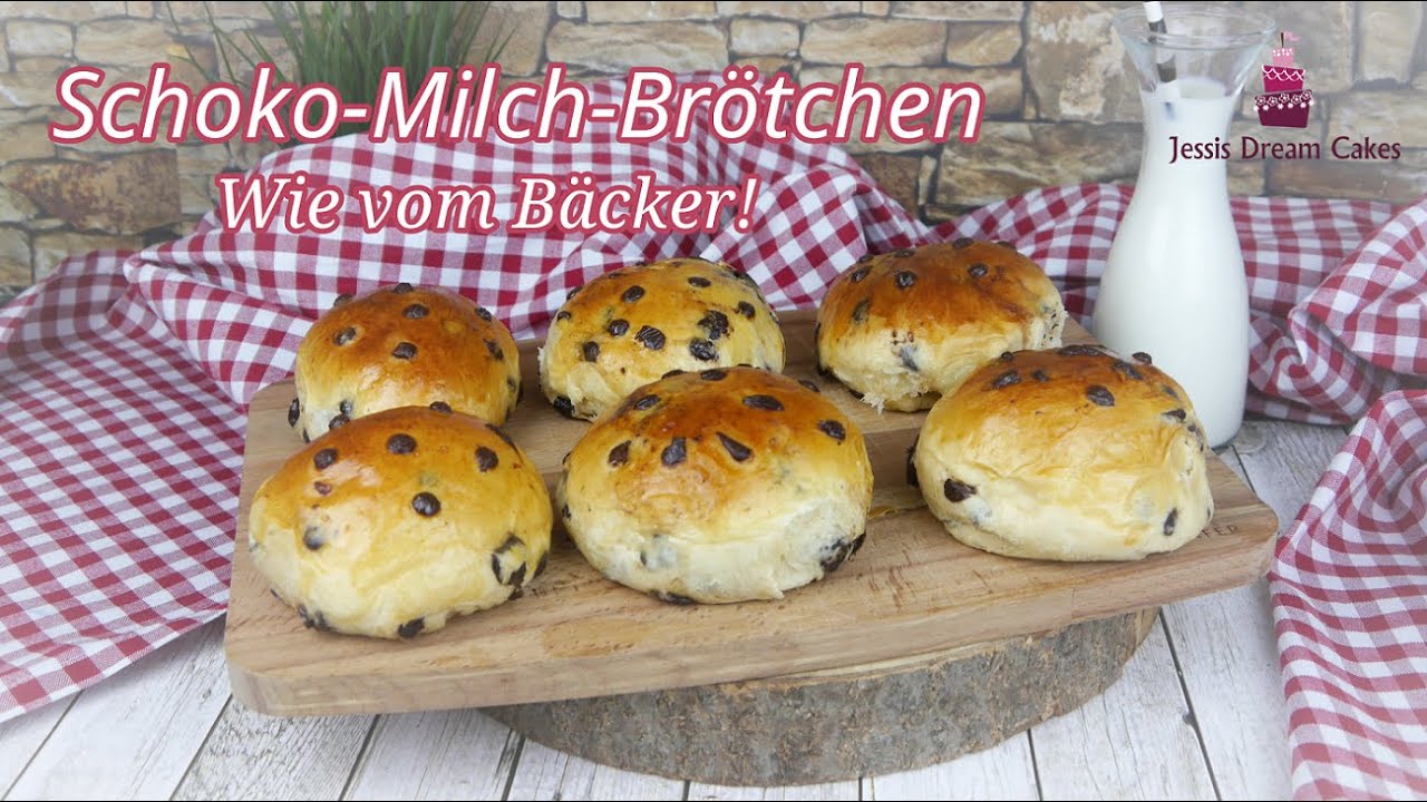 Watteweiche Schoko-Milch-Brötchen wie vom Bäcker! 😋/ Einfach die Besten!!!