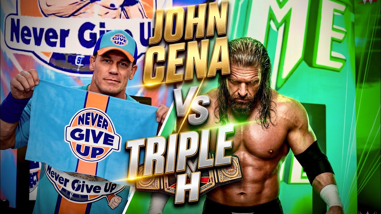 John cena vs Triple H [ Underground Match ]