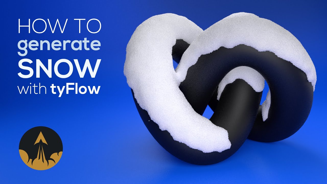 tyFlow Snow Tutorial with tyMesher in 3Ds Max by #RedefineFX