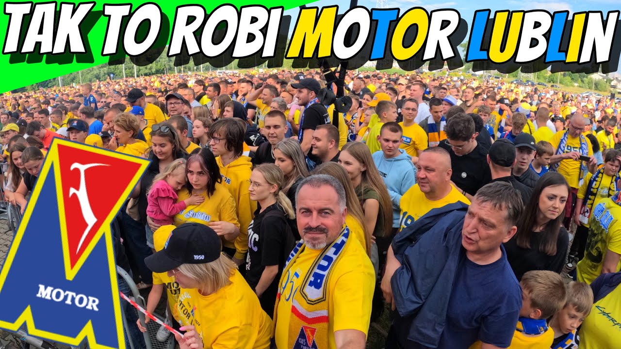 TAK MOTOR LUBLIN ŚWIĘTUJE AWANS DO EKSTRAKLASY. Feta kibiców i piłkarzy #fikimikiagatkiimoniki