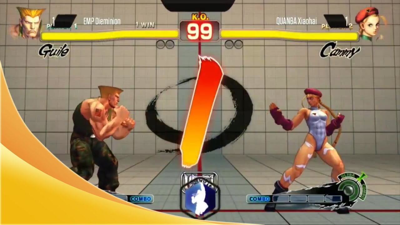 EVO 2014 - ULTRA Street Fighter 4 [ Dieminion (Guile) vs Xiao Hai (Cammy) ]