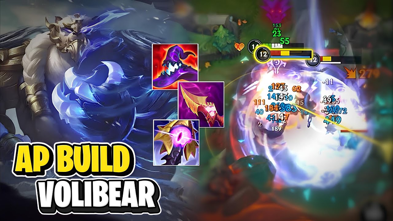 Ap Volibear Melts Everyone Like Butter! Wild Rift (Runes & Build)