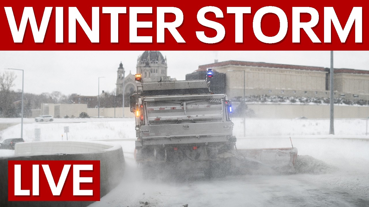 LIVE CAMERAS | Winter storm slamming Midwest this weekend