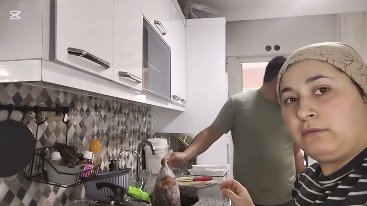 Kocamda kocam iftar hazırlığı hırsız mi girmiş 😂❤️