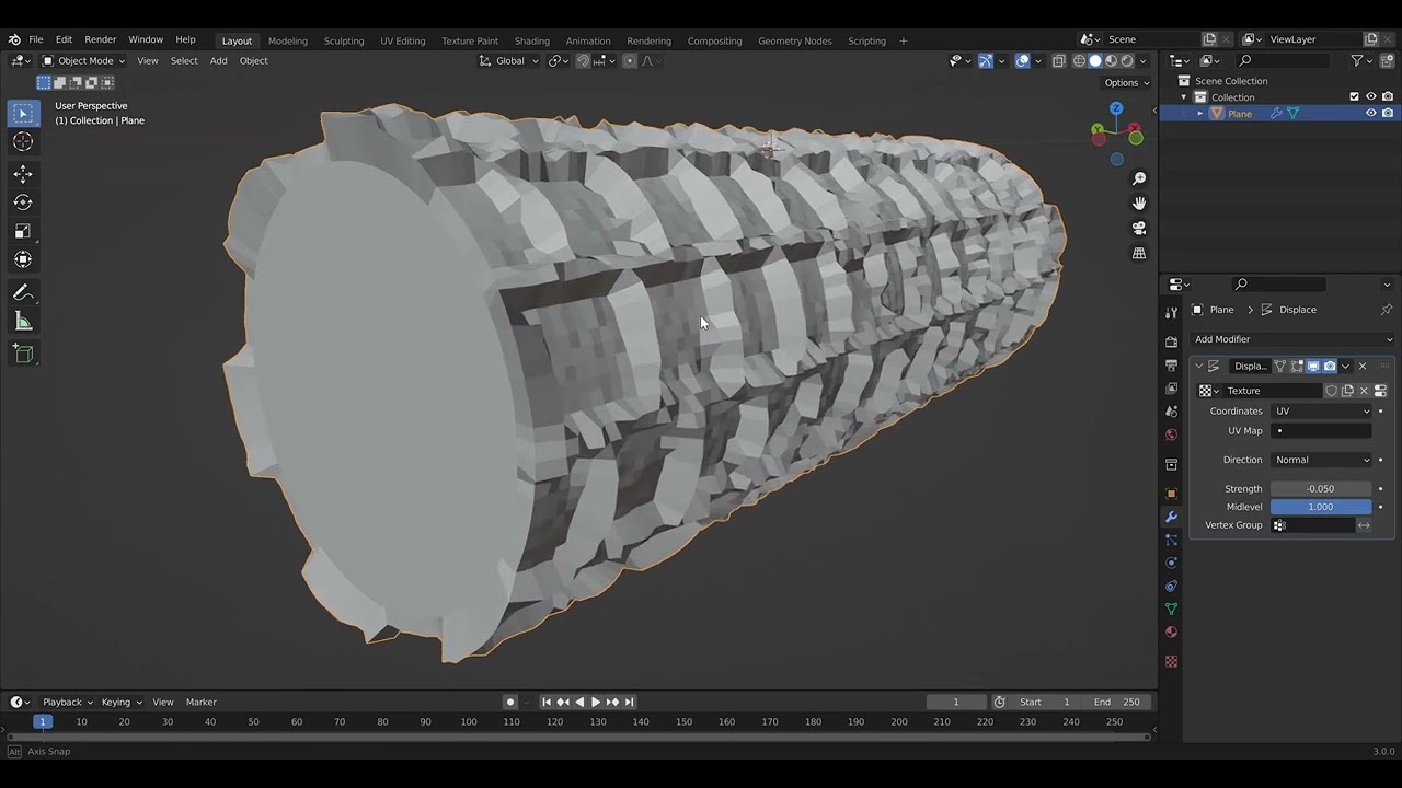 Create a Texture Roller in Blender. (Tutorial)