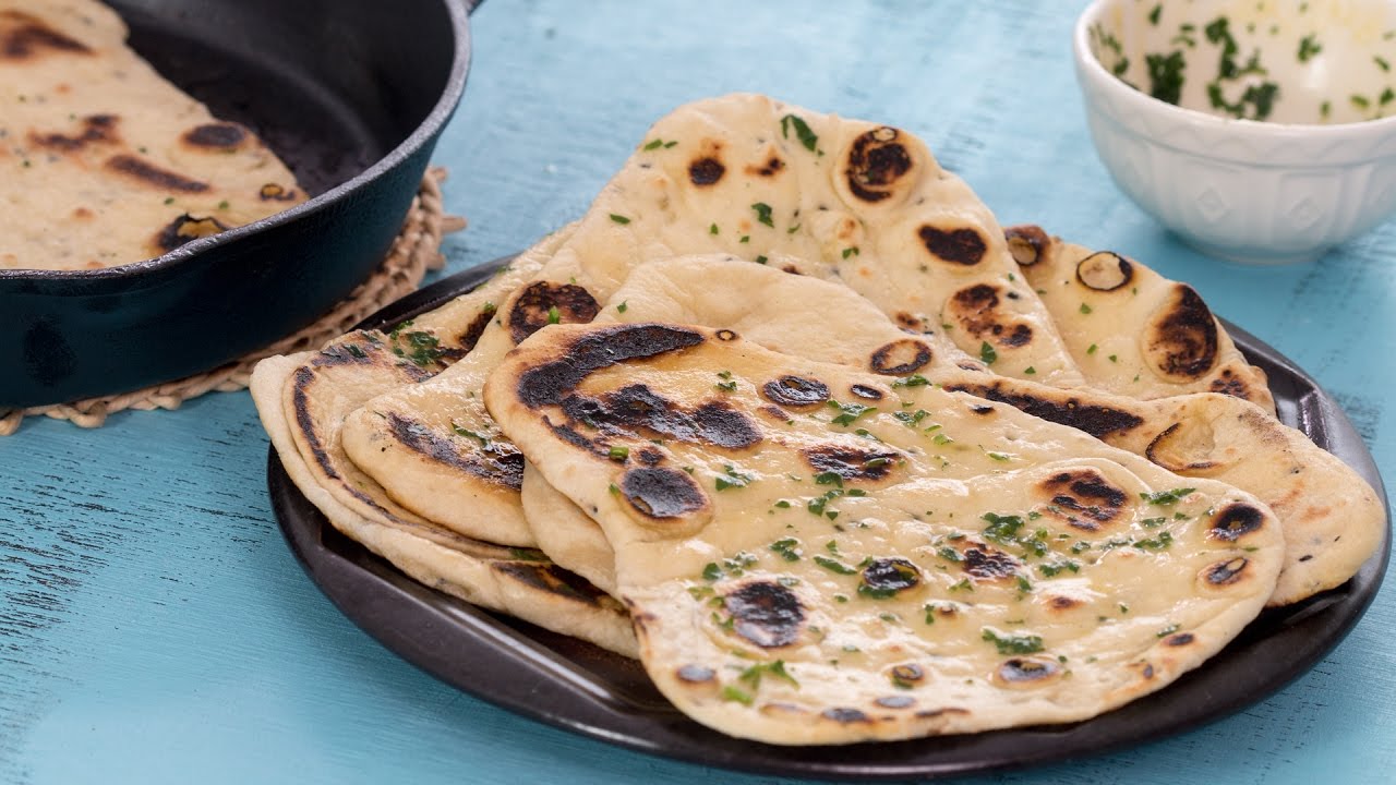 Homemade Naan Recipe -- How to make the best Naan at home
