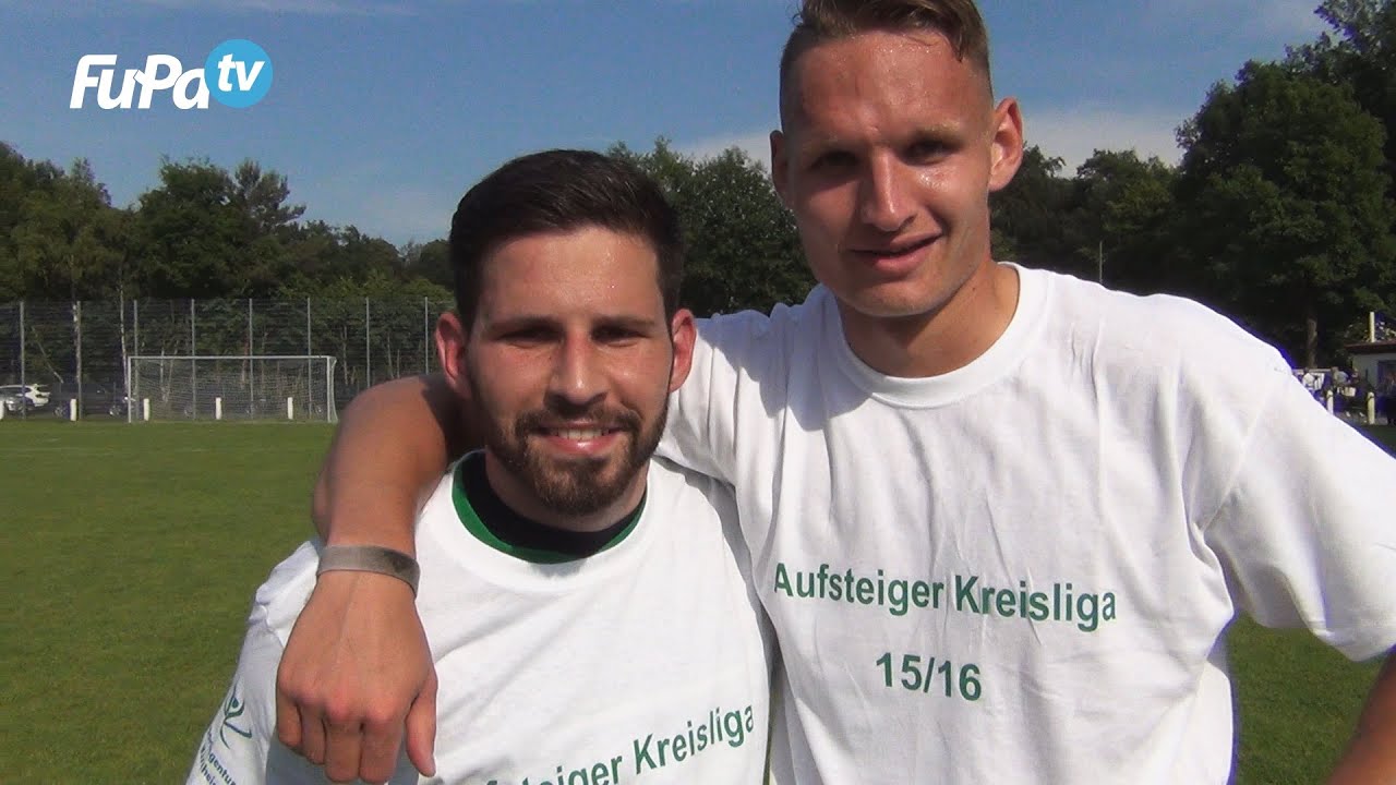 Tolga Sönmez & Mario Peekes - FV Graben - zum Spiel vs. VfB Grötzingen, FuPa.tv-Interview, 5.6.2016