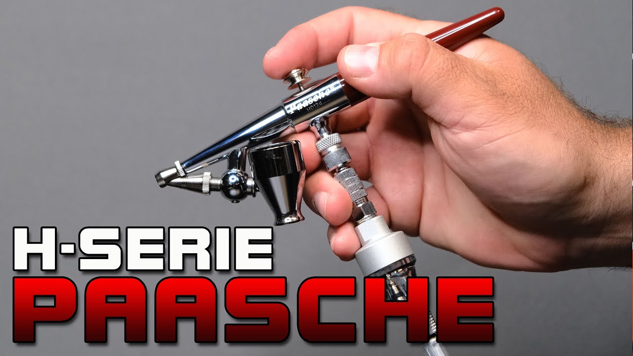 DIESE AIRBRUSH nutzt sogar HOLLYWOOD! Paasche H-Series Airbrush REVIEW | Deutsch