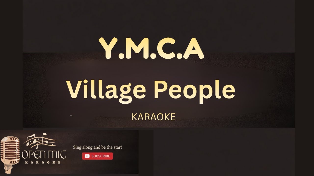 Y.M.C.A - Village People | Karaoke Lyrics | No Lead Vocals