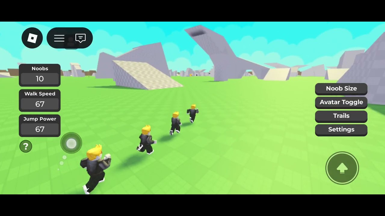 Playing Roblox Part 7 (Noob Train)