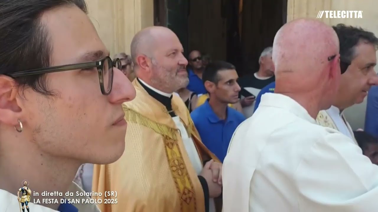 🎦▶️ In diretta da Solarino (SR) “La festa di San Paolo Apostolo” (ore 19.00)   3 Agosto 2025